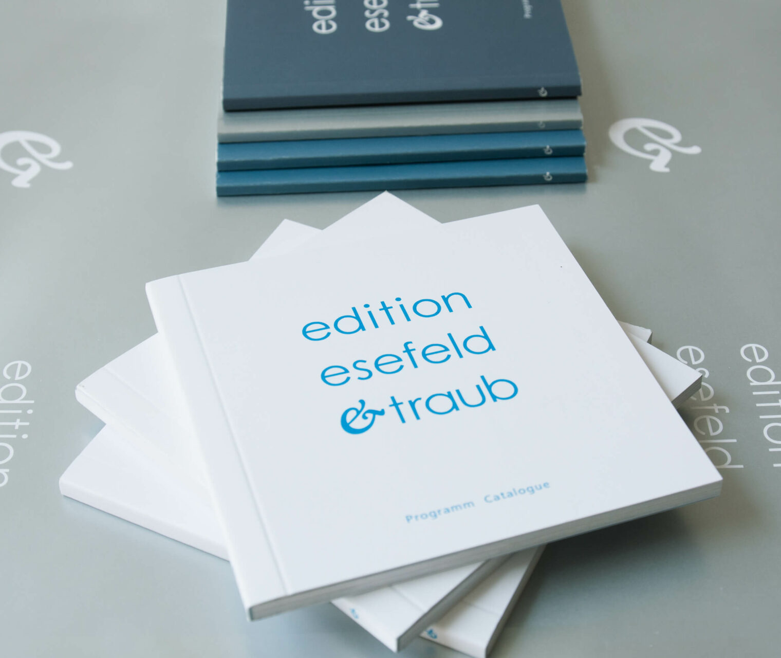 à propos kommunikation und design Kataloggestaltung von Susanne Puzicha für die Edition Esefeld und Traub, Corporate Design